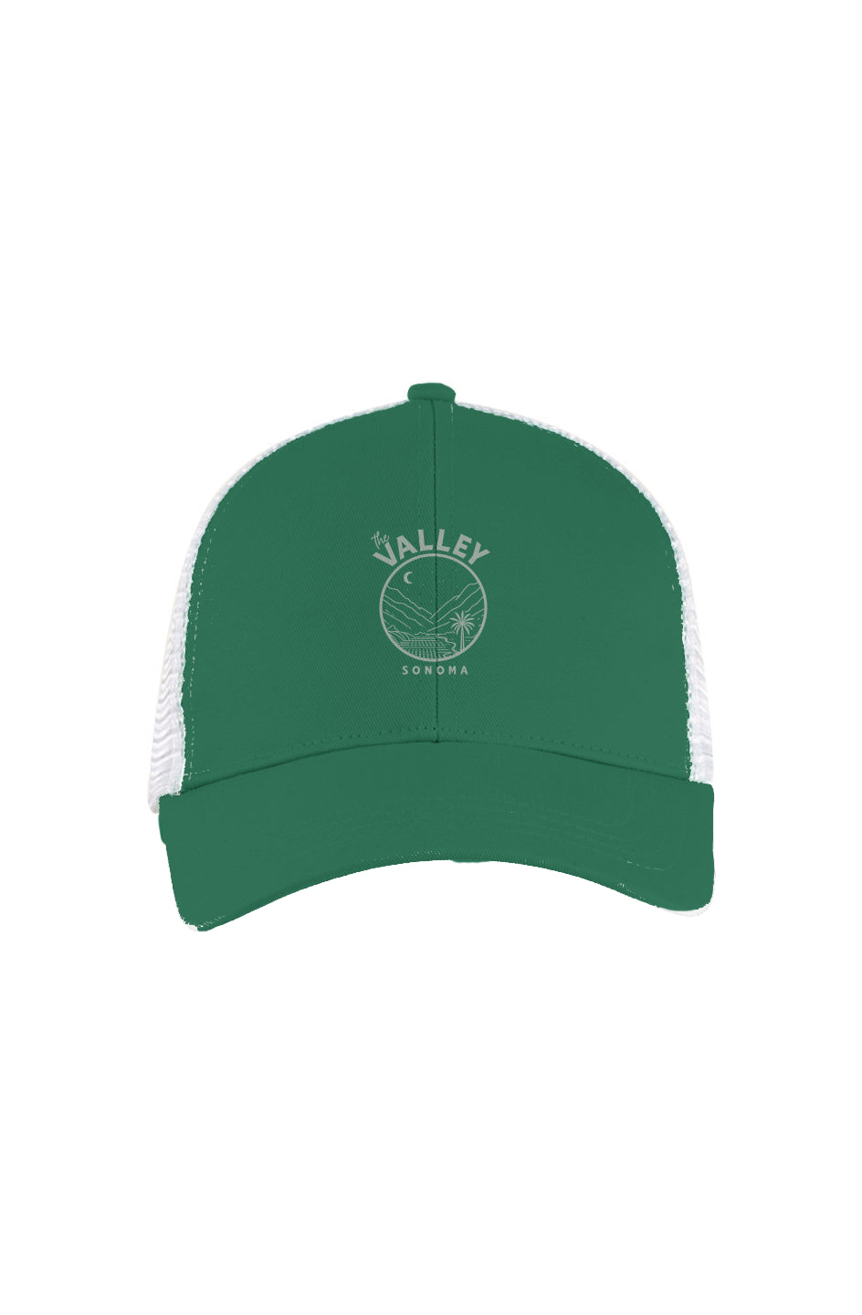 Eco Trucker Hat with Circle Sonoma Valley Image