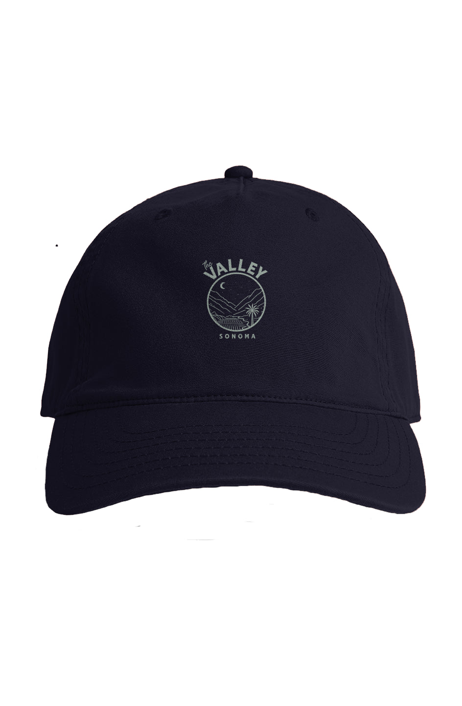 Midnight Blue Cap with Circle Sonoma Valley Image